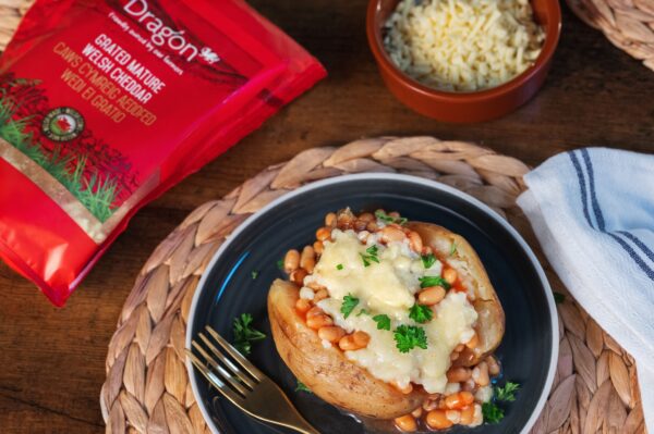 Jacket Potato Cheese and Beans