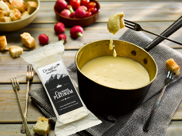 Cavern Cheddar Fondue